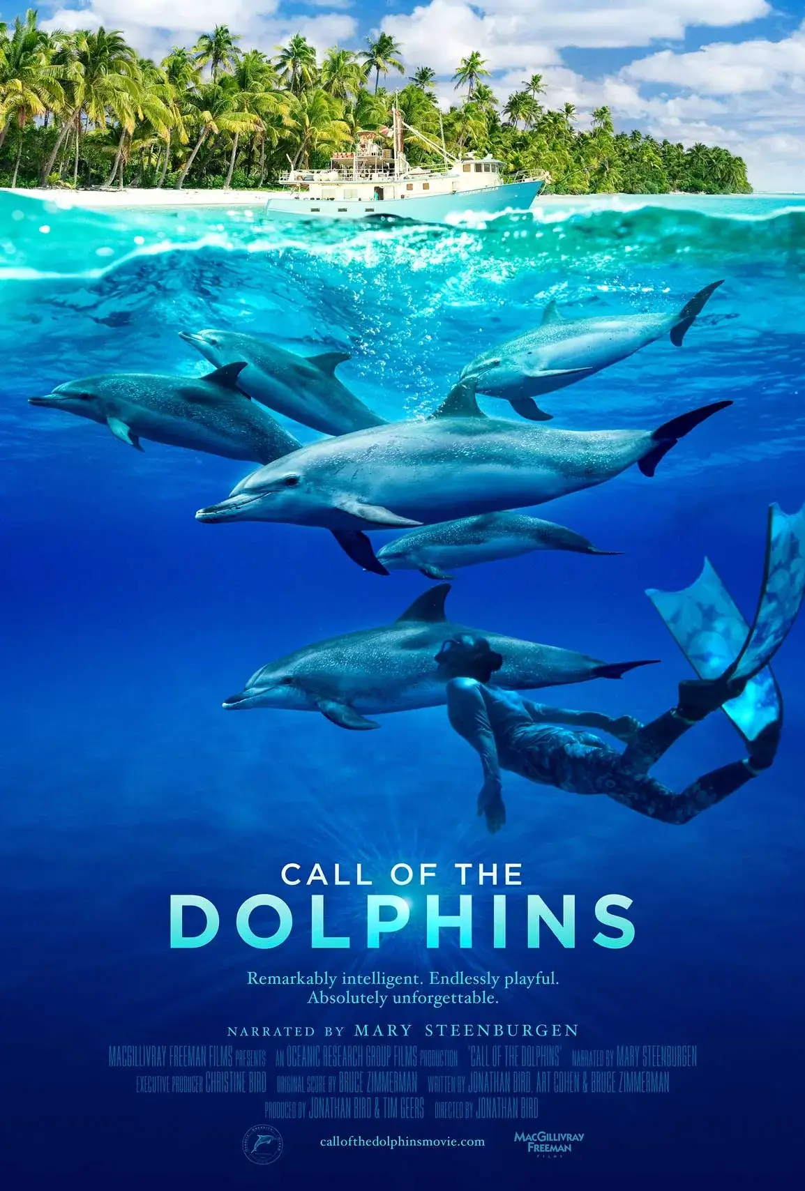 Cover image for the Giant Screen Film, Call of the Dolphins